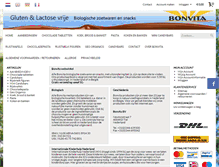 Tablet Screenshot of bonvita.com